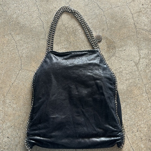 Stella McCartney Falabella small tote Black/Silver - Picture 4 of 8